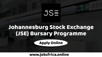 Johannesburg Stock Exchange JSE Bursary Programme