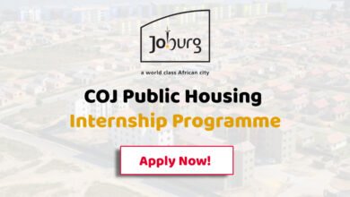 COJ Public Housing Internship Programme