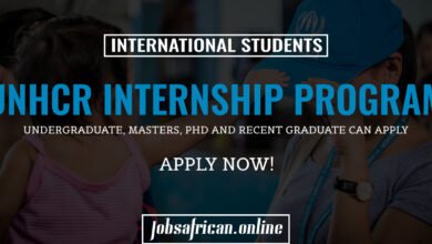 UNHCR Internship Program