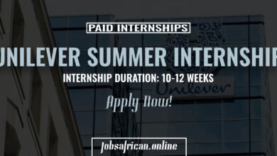 Unilever Summer Internship
